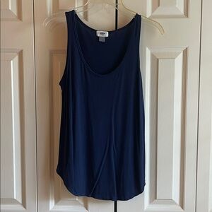 Old Navy Blue Basic Tank Top